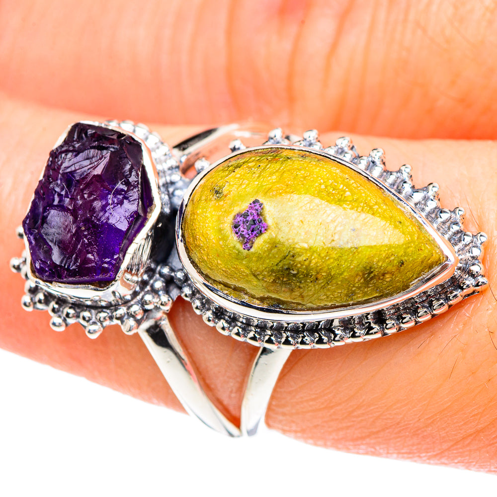 Atlantisite Rings handcrafted by Ana Silver Co - RING93046