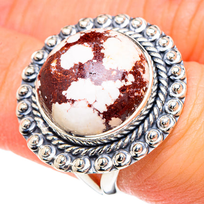 Wild Horse Jasper Rings handcrafted by Ana Silver Co - RING93053