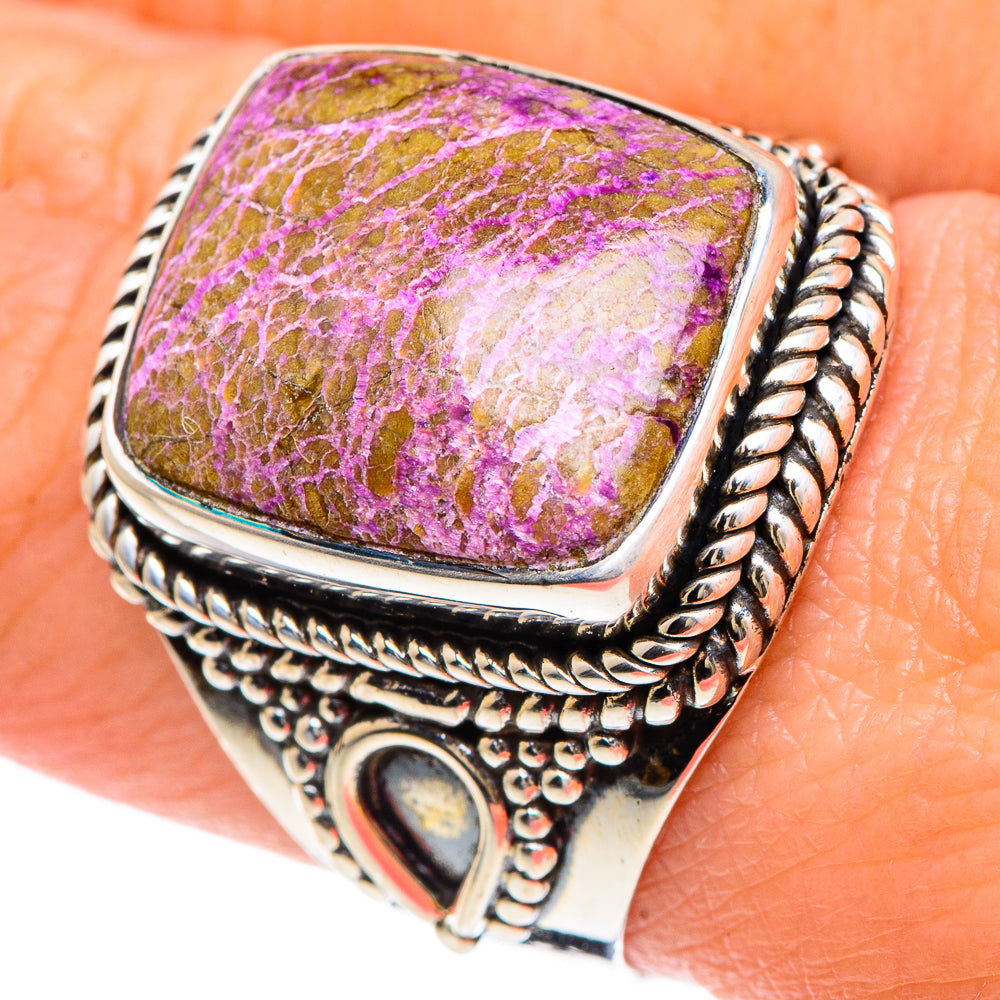 Stichtite Rings handcrafted by Ana Silver Co - RING93060