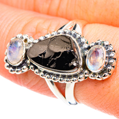 Shungite Rings handcrafted by Ana Silver Co - RING93061