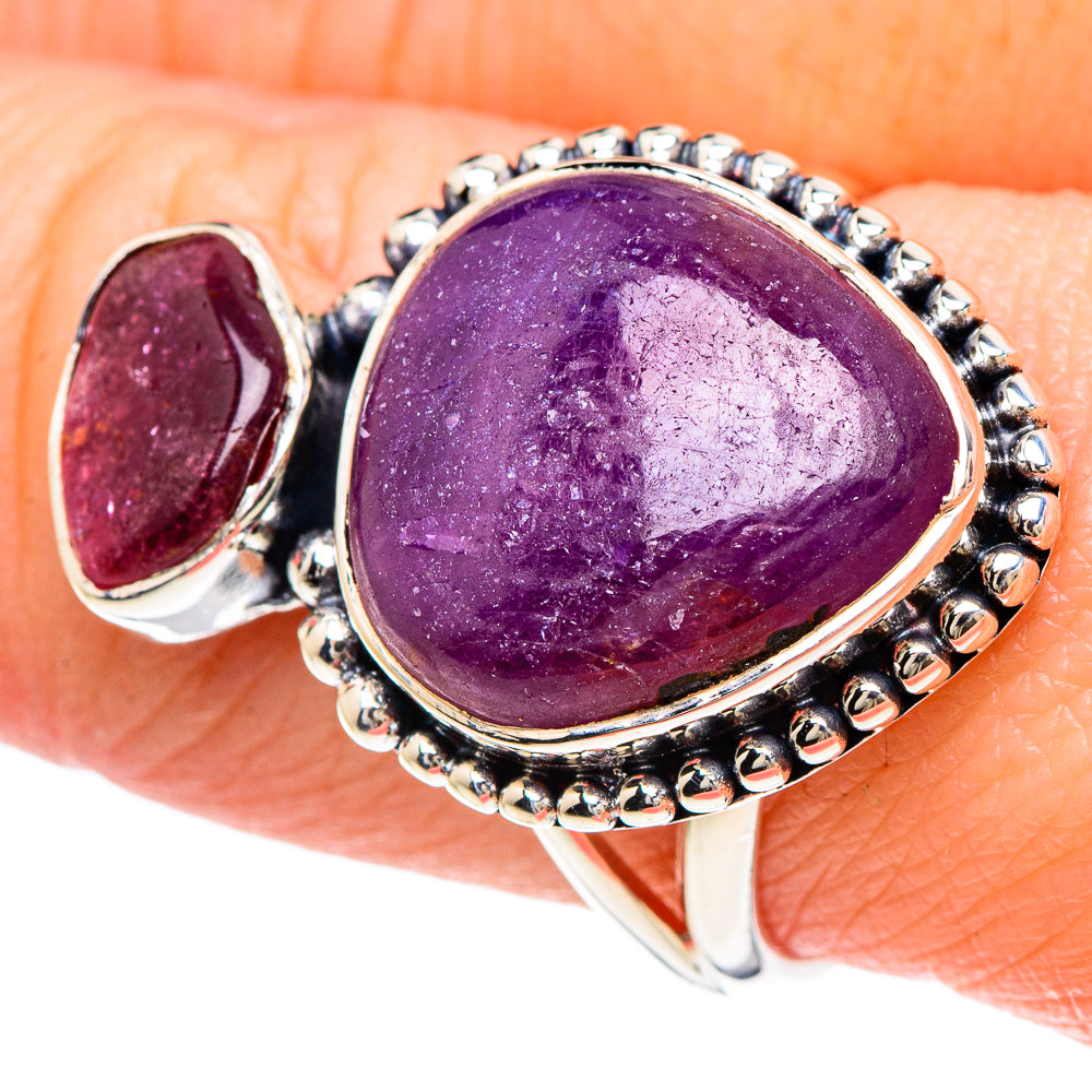 Charoite Rings handcrafted by Ana Silver Co - RING93075