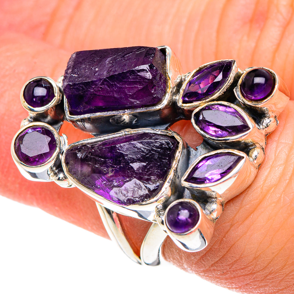 Amethyst Rings handcrafted by Ana Silver Co - RING93077
