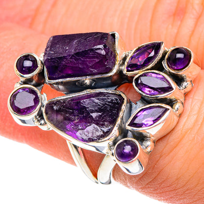 Amethyst Rings handcrafted by Ana Silver Co - RING93077