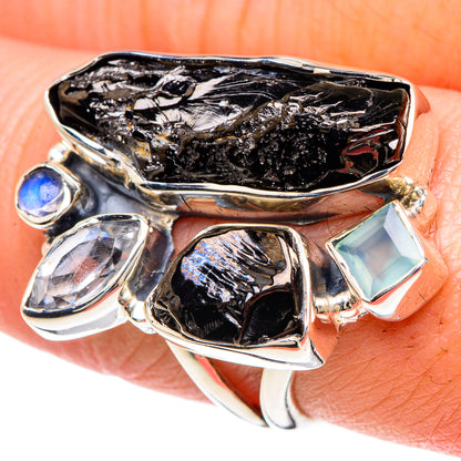 Shungite Rings handcrafted by Ana Silver Co - RING93079