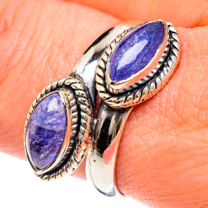 Tanzanite Rings handcrafted by Ana Silver Co - RING93090