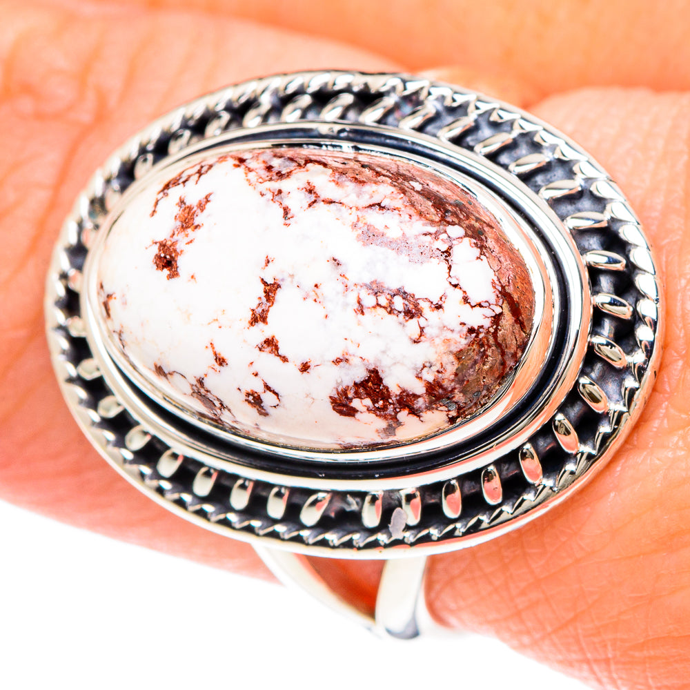Wild Horse Jasper Rings handcrafted by Ana Silver Co - RING93104