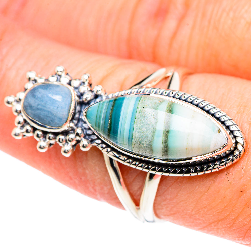 Ocean Jasper Rings handcrafted by Ana Silver Co - RING93127