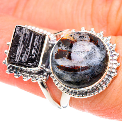 Astrophyllite Rings handcrafted by Ana Silver Co - RING93128