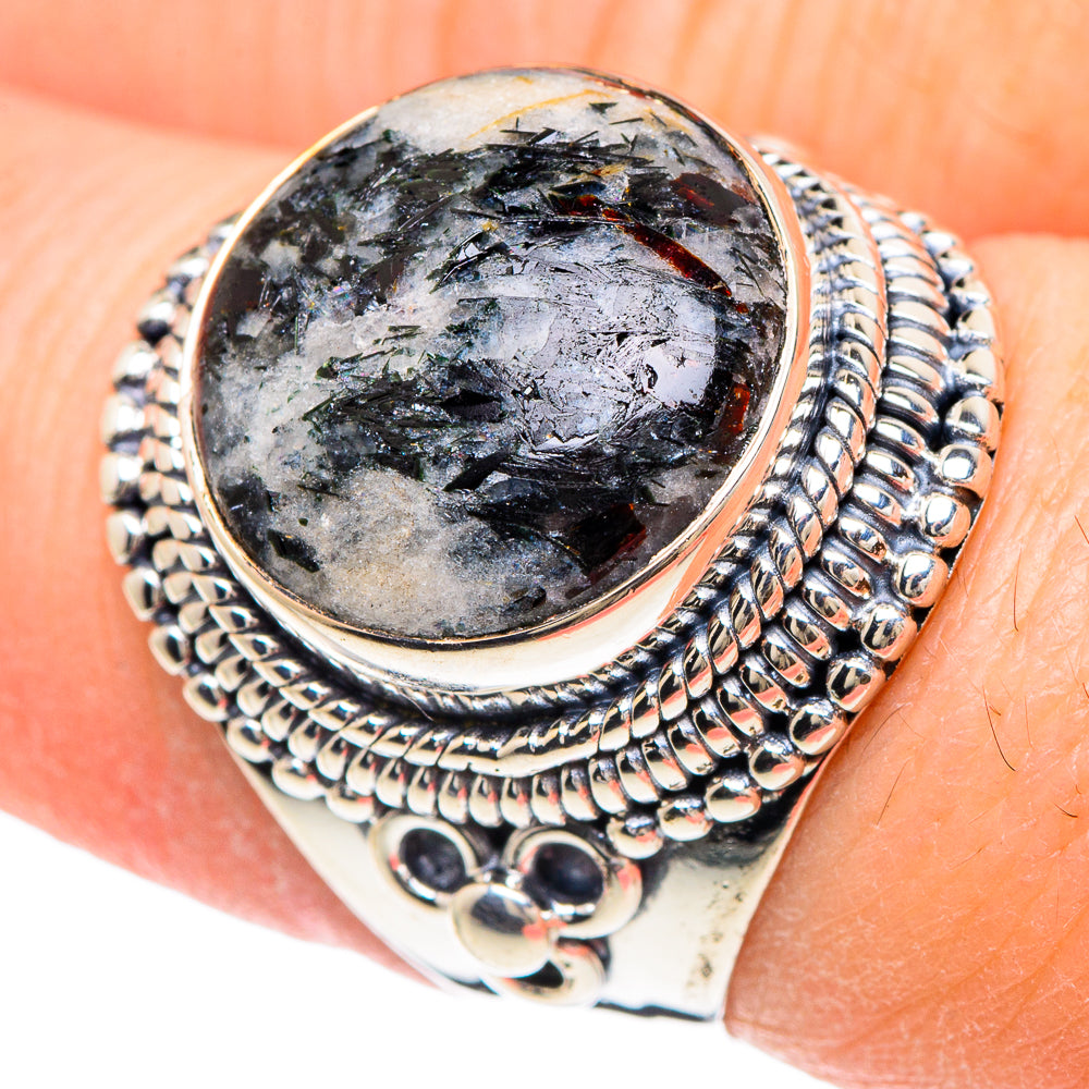 Astrophyllite Rings handcrafted by Ana Silver Co - RING93129