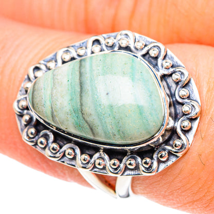 Ocean Jasper Rings handcrafted by Ana Silver Co - RING93144