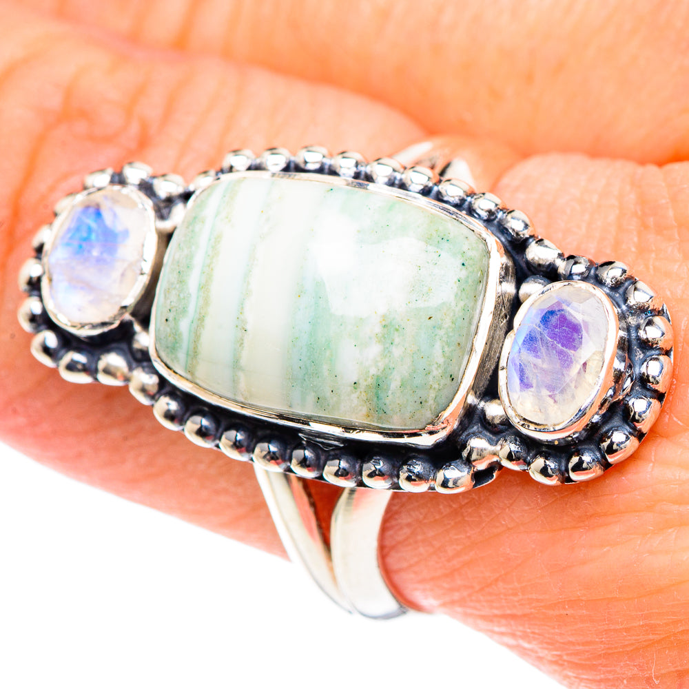 Ocean Jasper Rings handcrafted by Ana Silver Co - RING93147