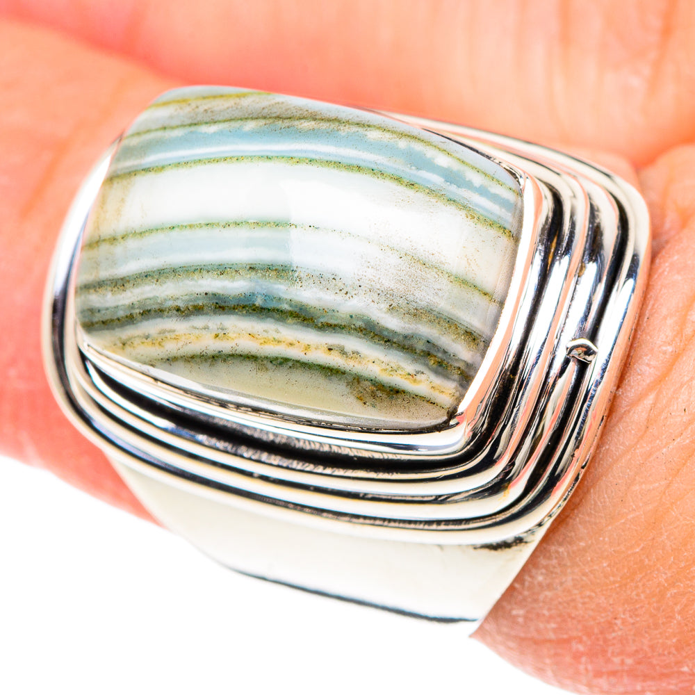 Ocean Jasper Rings handcrafted by Ana Silver Co - RING93148