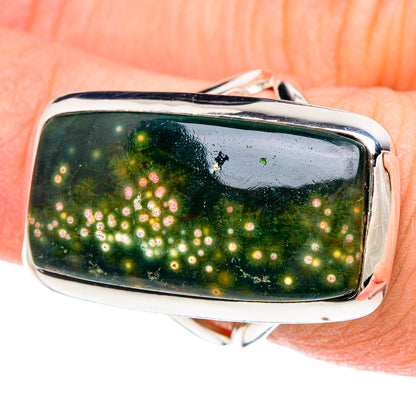 Ocean Jasper Rings handcrafted by Ana Silver Co - RING93152