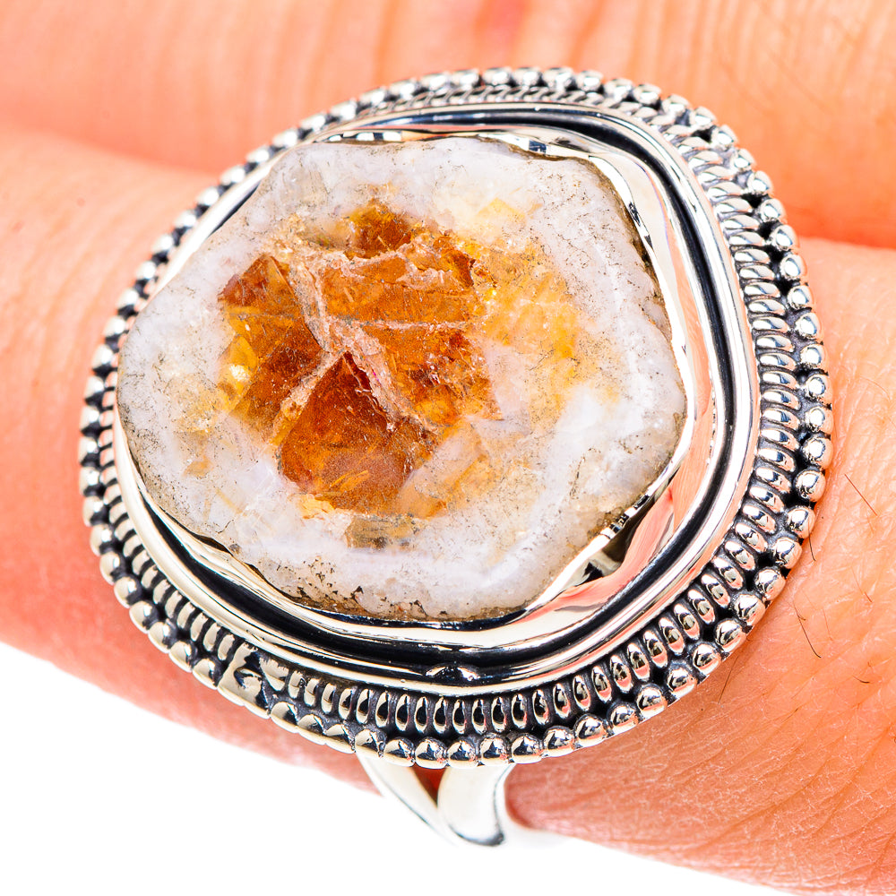 Citrine Rings handcrafted by Ana Silver Co - RING93157