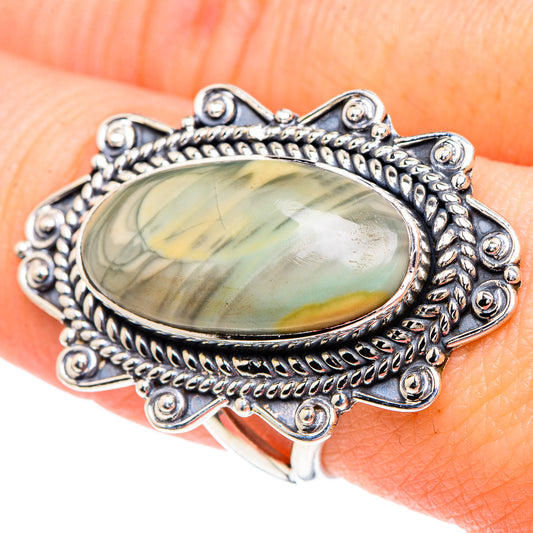 Willow Creek Jasper Rings handcrafted by Ana Silver Co - RING93183