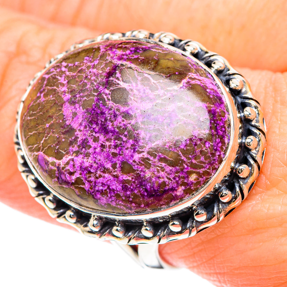 Stichtite Rings handcrafted by Ana Silver Co - RING93190