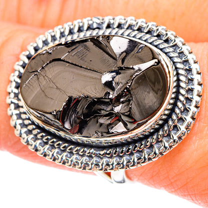 Shungite Rings handcrafted by Ana Silver Co - RING93194