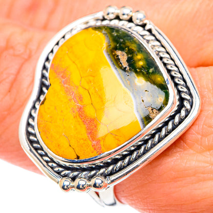 Ocean Jasper Rings handcrafted by Ana Silver Co - RING93201
