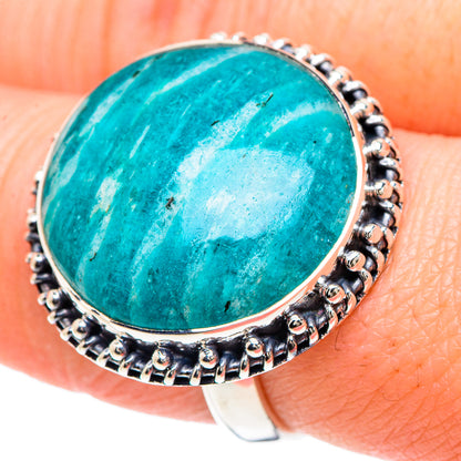 Amazonite Rings handcrafted by Ana Silver Co - RING93210