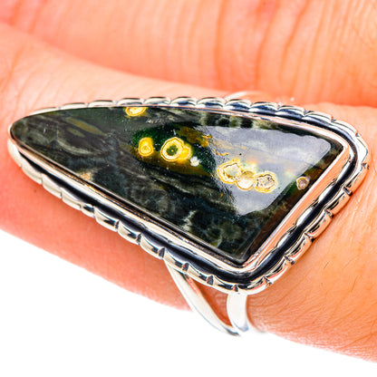 Ocean Jasper Rings handcrafted by Ana Silver Co - RING93213