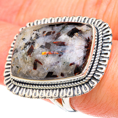 Astrophyllite Rings handcrafted by Ana Silver Co - RING93214