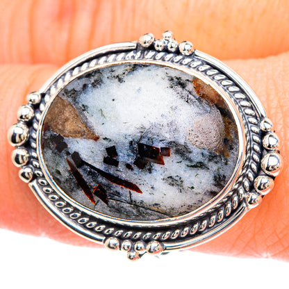 Astrophyllite Rings handcrafted by Ana Silver Co - RING93215