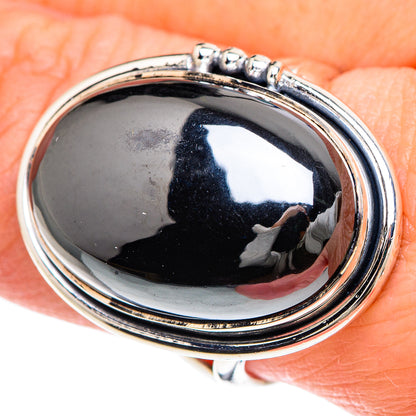 Hematite Rings handcrafted by Ana Silver Co - RING93235