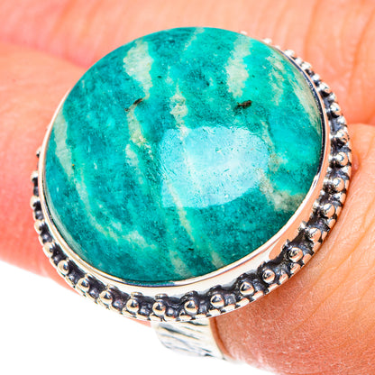 Amazonite Rings handcrafted by Ana Silver Co - RING93249