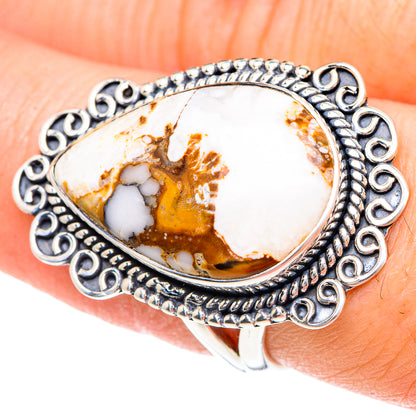 Wild Horse Jasper Rings handcrafted by Ana Silver Co - RING93261