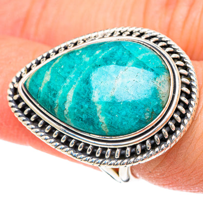 Amazonite Rings handcrafted by Ana Silver Co - RING93271