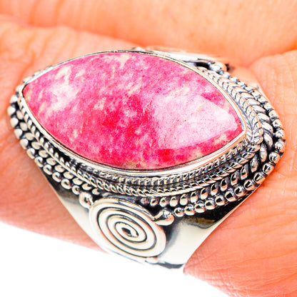 Thulite Rings handcrafted by Ana Silver Co - RING93276