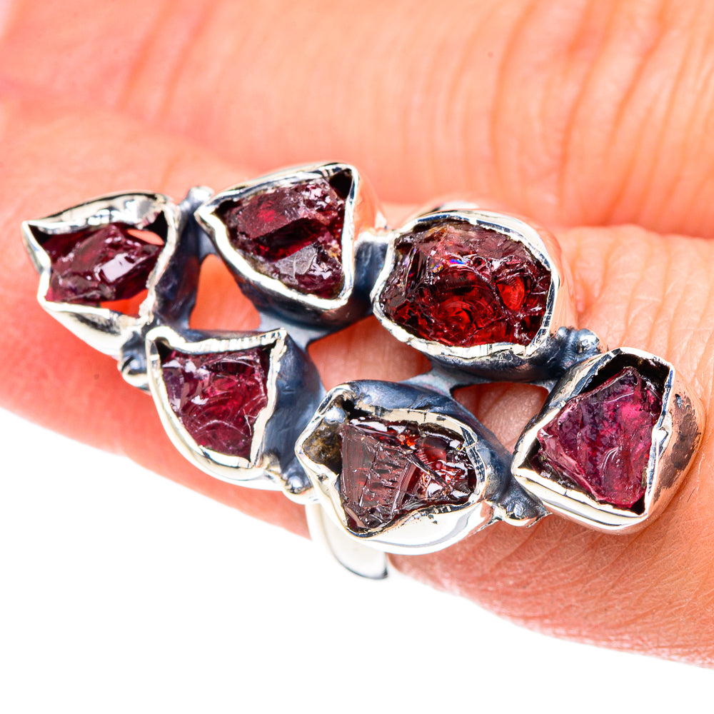 Garnet Rings handcrafted by Ana Silver Co - RING93278
