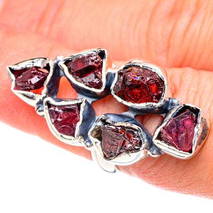 Garnet Rings handcrafted by Ana Silver Co - RING93278