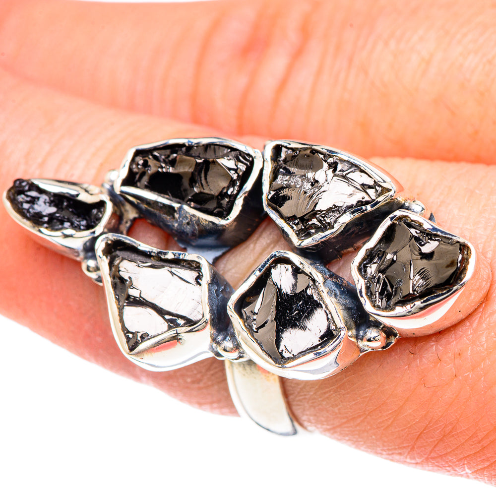 Shungite Rings handcrafted by Ana Silver Co - RING93282
