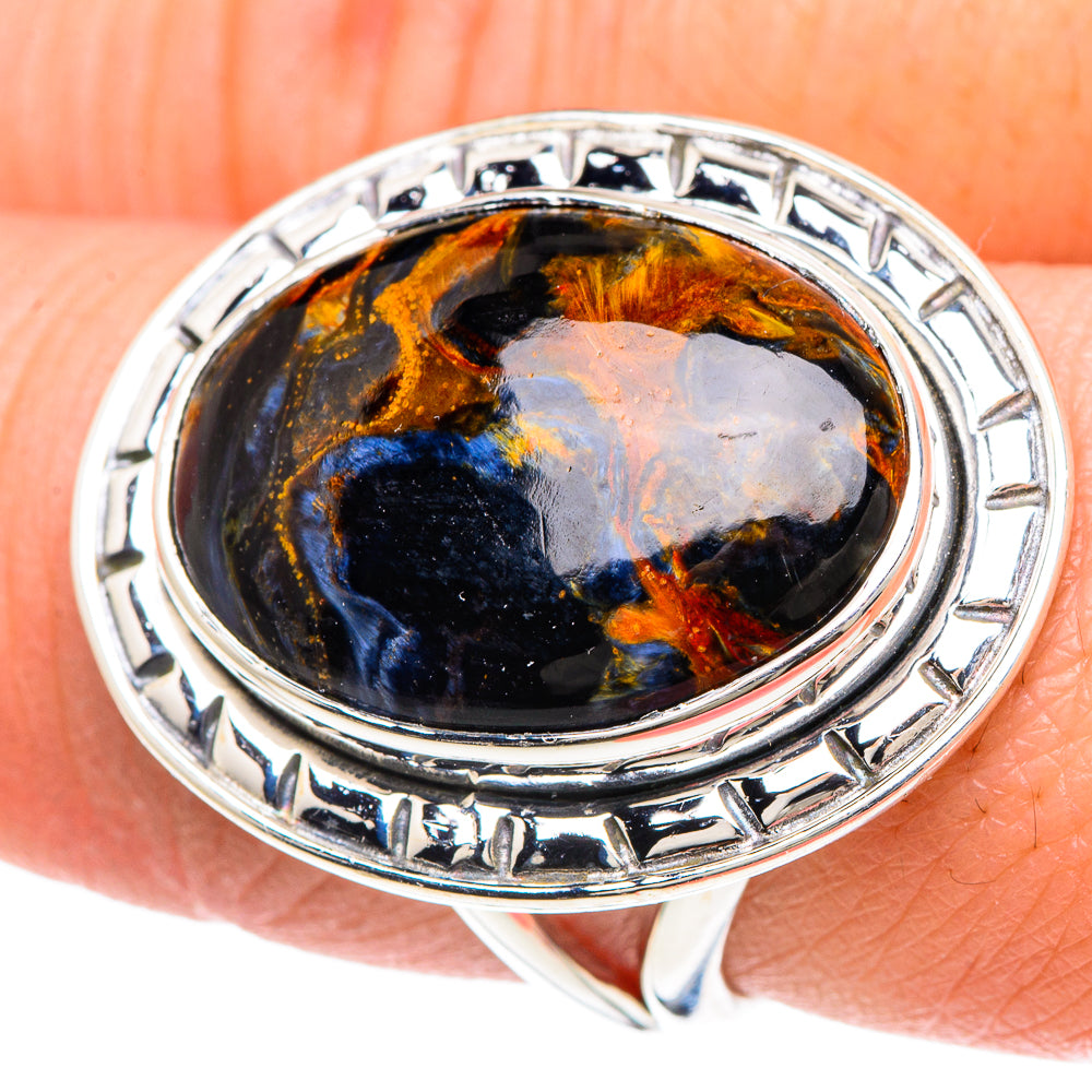 Pietersite Rings handcrafted by Ana Silver Co - RING93284