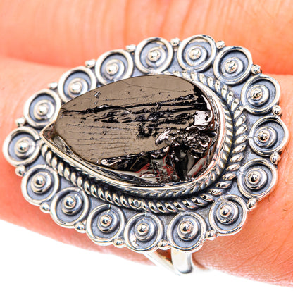 Shungite Rings handcrafted by Ana Silver Co - RING93285