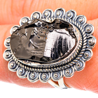 Shungite Rings handcrafted by Ana Silver Co - RING93300