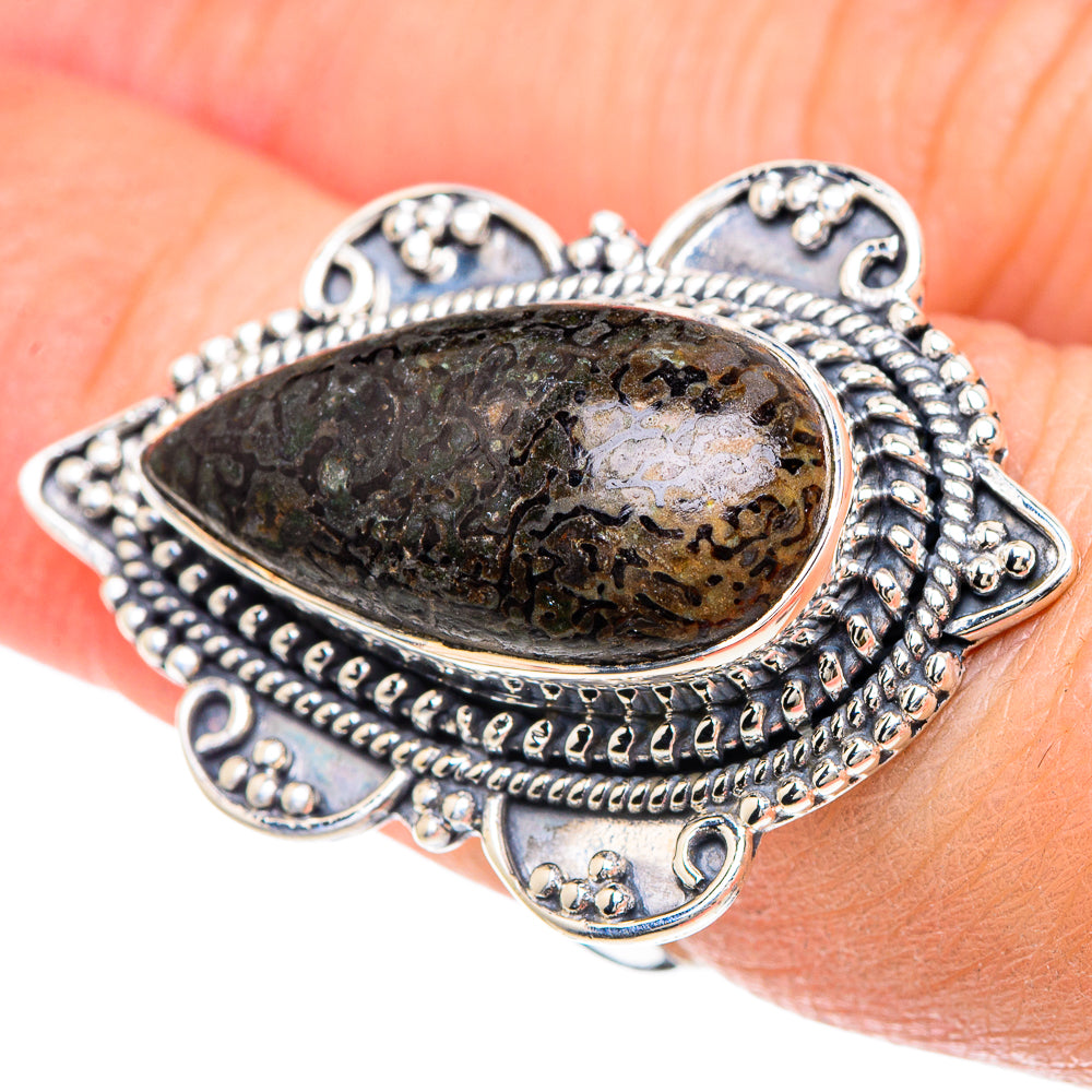 Dinosaur Bone Rings handcrafted by Ana Silver Co - RING93308