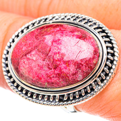 Thulite Rings handcrafted by Ana Silver Co - RING93313