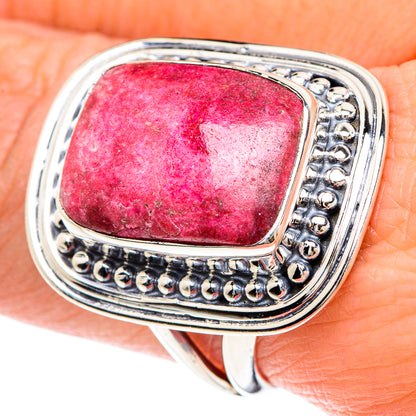 Thulite Rings handcrafted by Ana Silver Co - RING93314