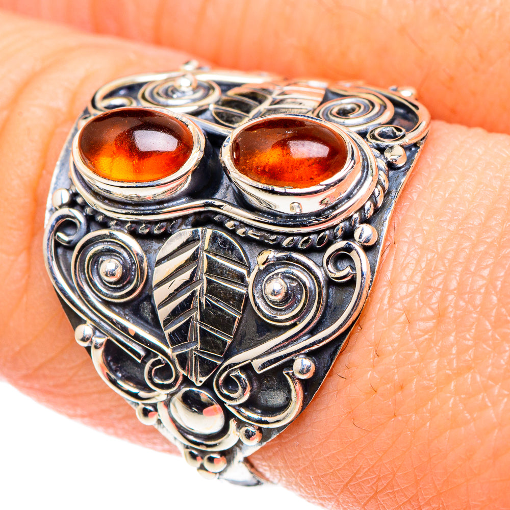 Carnelian Rings handcrafted by Ana Silver Co - RING93349