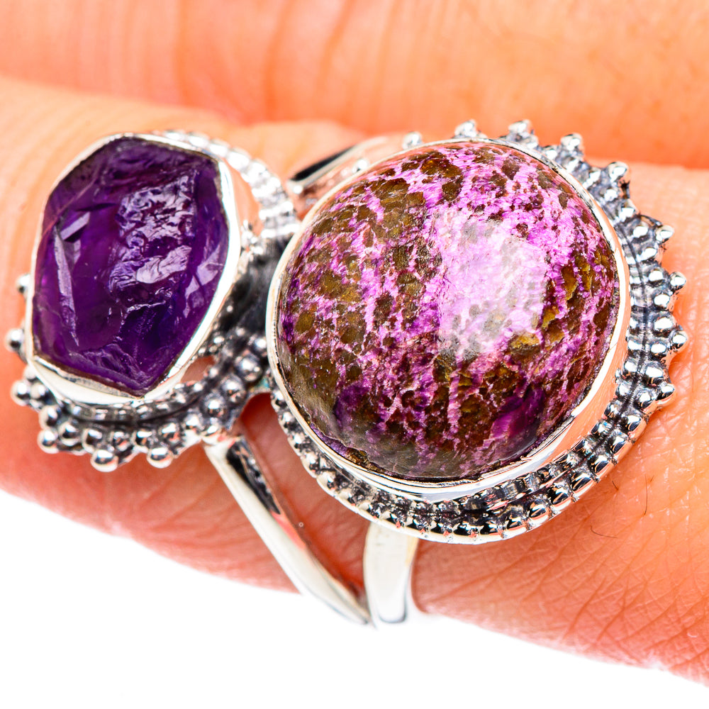 Stichtite Rings handcrafted by Ana Silver Co - RING93354