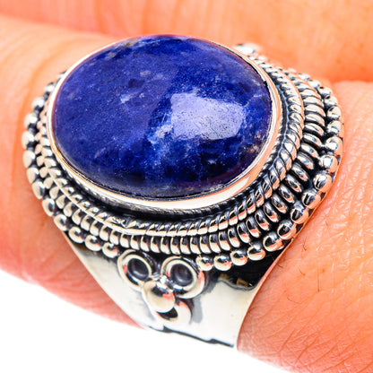 Sodalite Rings handcrafted by Ana Silver Co - RING93361