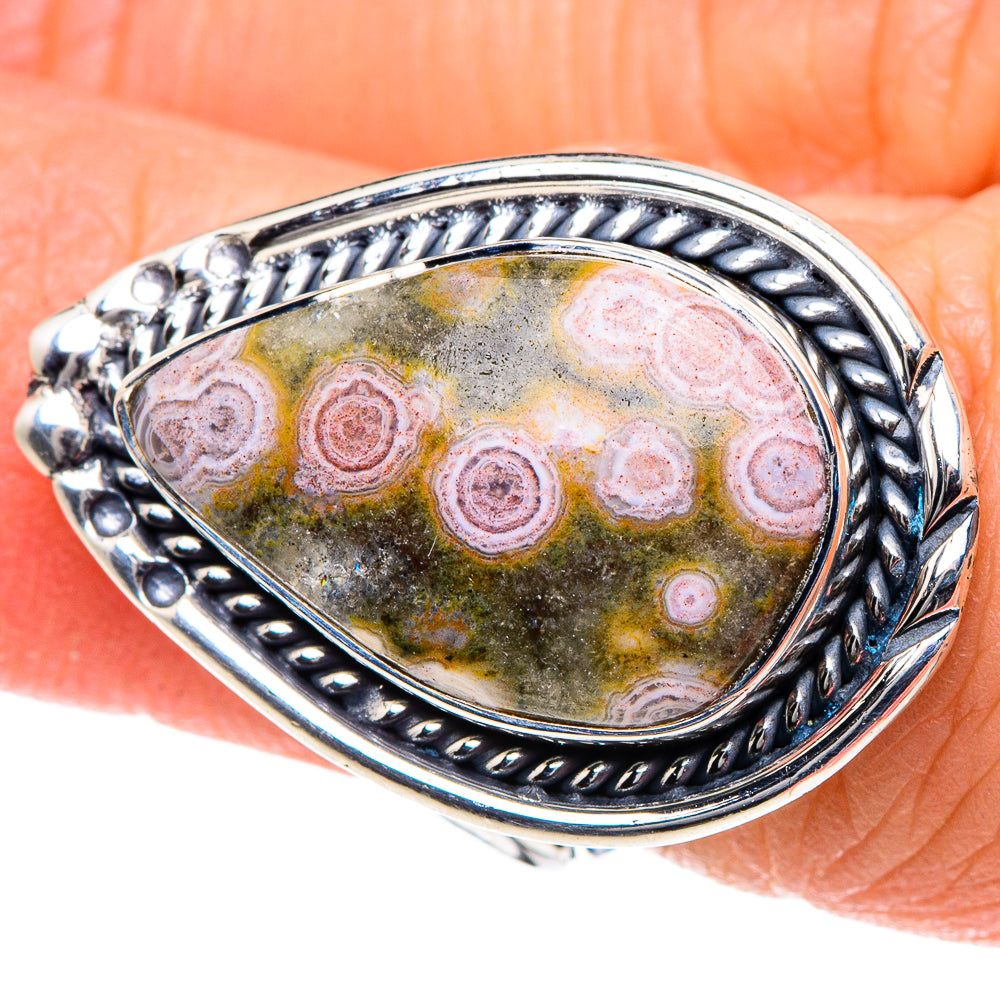 Ocean Jasper Rings handcrafted by Ana Silver Co - RING93364