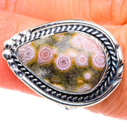 Ocean Jasper Rings handcrafted by Ana Silver Co - RING93364