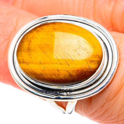 Tiger Eye Rings handcrafted by Ana Silver Co - RING93365