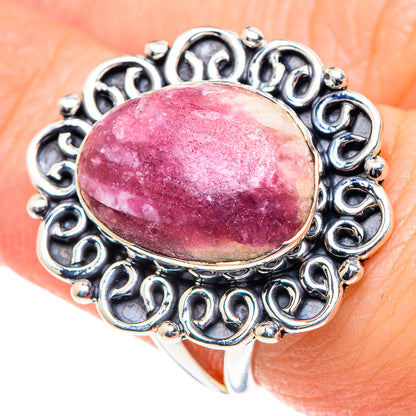 Thulite Rings handcrafted by Ana Silver Co - RING93369