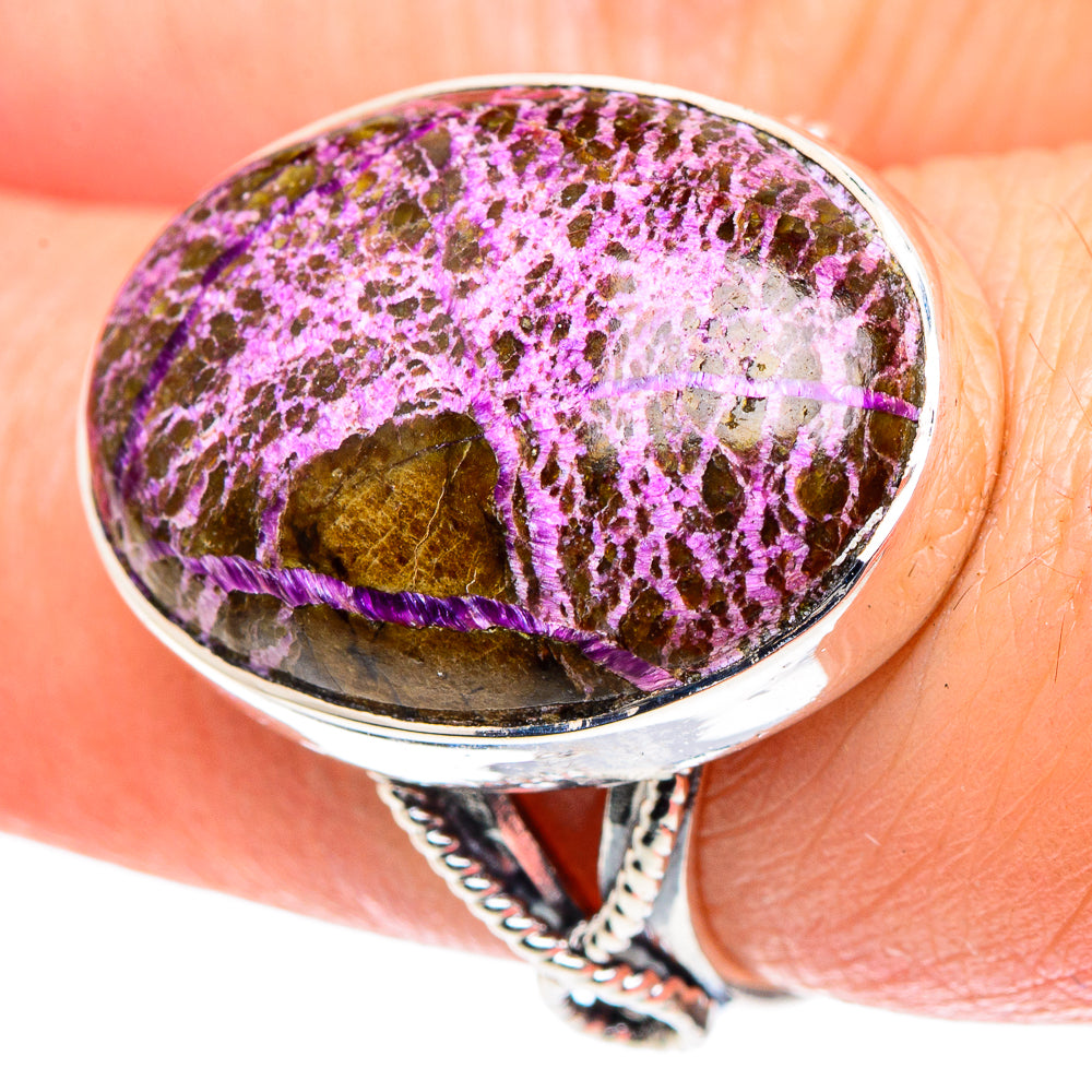 Stichtite Rings handcrafted by Ana Silver Co - RING93371