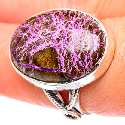 Stichtite Rings handcrafted by Ana Silver Co - RING93371