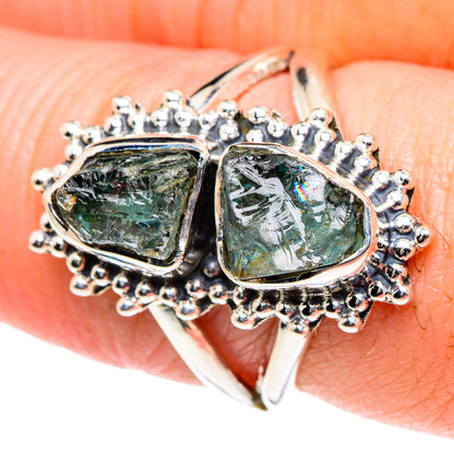 Aquamarine Rings handcrafted by Ana Silver Co - RING93376